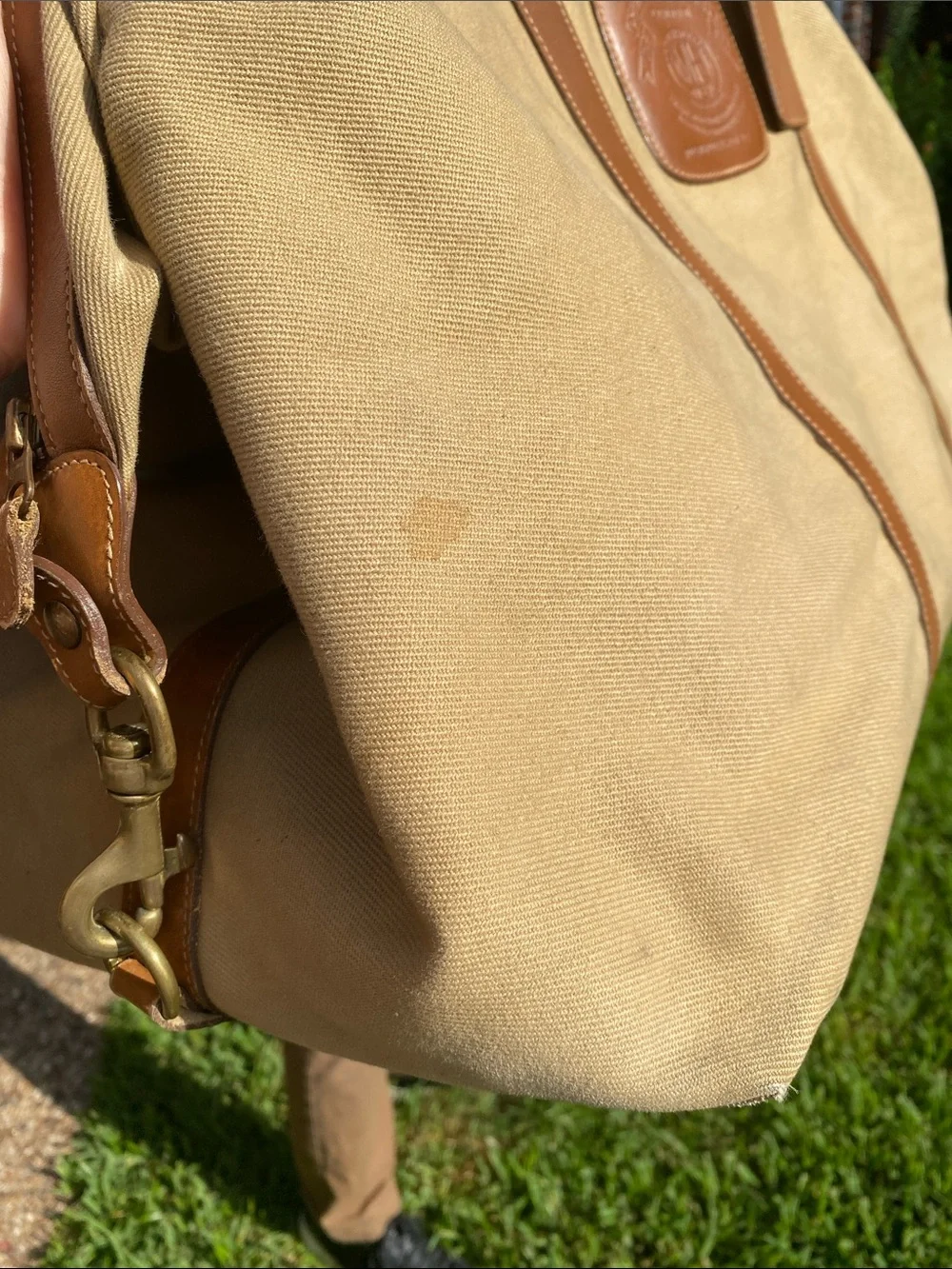 Vintage Ghurka Marley Hodgson No. 98 CAVALIER lll Large Safari Duffel Bag